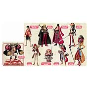 One Piece Film Z Final Bout Clothes Action Figure 8-Pack